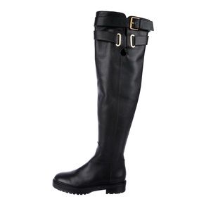 Valentino over the knee black boots.